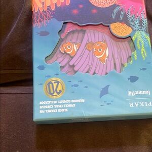 Loungefly Nemo and Coral Enamel Pin